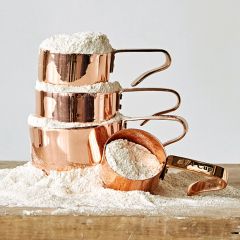 Copper Measuring Cups Set of 4