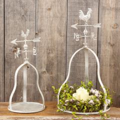 Weather Vane Candle Lantern Set of 2