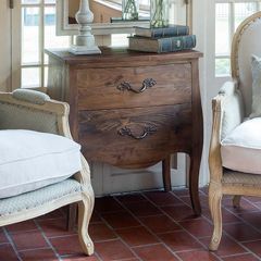 2 Drawer Reclaimed Wood Accent Table