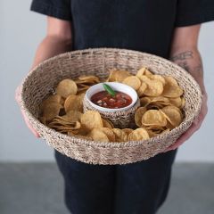 2 Piece Chip and Dip Basket and Bowl Set