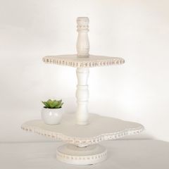 2 Tier Country Chic Display Riser