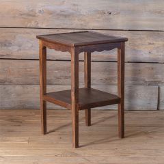 2 Tier Mango Wood Side Table