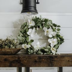 20 Inch Magnolia Flower Wreath