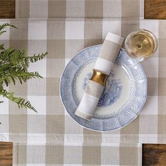 Classic Farmhouse Buffalo Check Table Runner