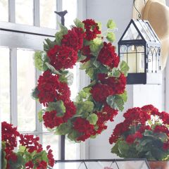 Large Geranium Wreath