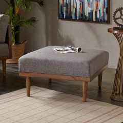 Modern Farmhouse Square Ottoman