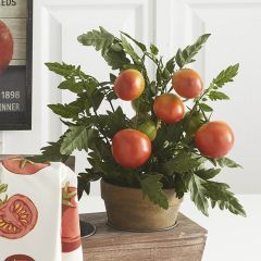 Artificial Potted Tomato Plant