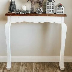 Wooden 2-Leg Credenza