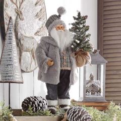 Handsome Santa Statue