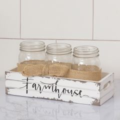 Farmhouse Jar Utensil Caddy