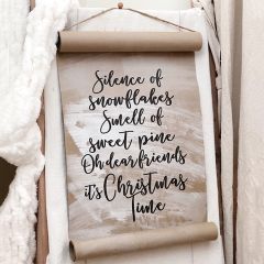 Christmas Time Hanging Scroll