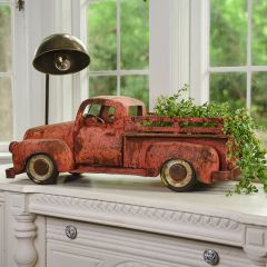 26 Inch Rusted Decorative Truck