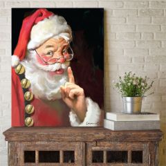 Classic Santa Claus Wall Art