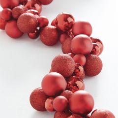 Holiday Hued Ball Garland