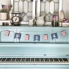 Americana USA Banner Sign