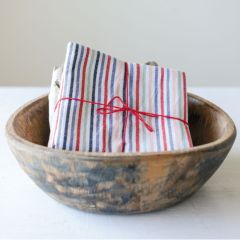 Colorful Cotton Striped Napkins Set of 4