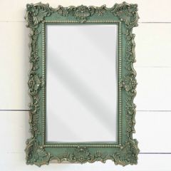 Antiqued Decorative Sophia Wall Mirror