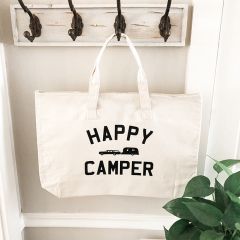 Happy Camper Canvas Bag