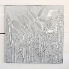 Stamped Square Iron Wall Decor