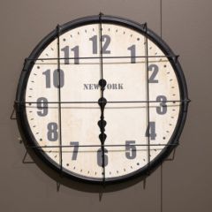 Caged Wall Clock