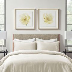 Simple Rose Framed Wall Art Set of 2