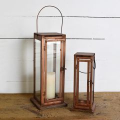 Tall Tin Lantern Set of 2