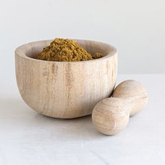Simple Sandstone Mortar and Pestle