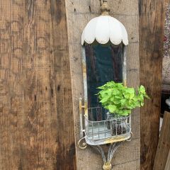 Canopy Mirror Wall Shelf