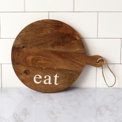 Round Eat Cutting Board