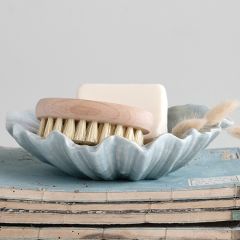 Stoneware Shell Dish