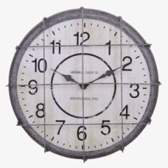 Postal Cage Wall Clock