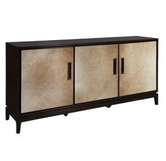3 Door Hair On Hide Sideboard Cabinet