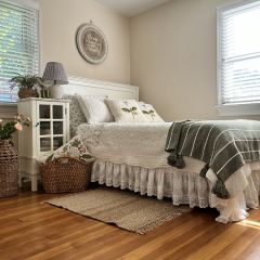 3 Piece Cozy Cottage Embroidered Coverlet Set