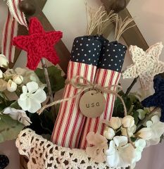 3 Piece Decorative Weighted Firecracker Bundle