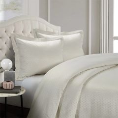 3 Piece Dotted Sateen Comforter Set