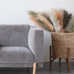 3 Piece Hand Woven Basket Planter Collection