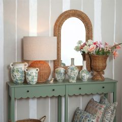 3 Piece Heritage Garden Ceramic Vase Set