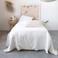 3 Piece Subtle Stripes Duvet Cover Set