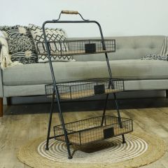 3 Tier Folding Display Baskets