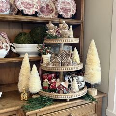 3 Tier Wooden Display Stand