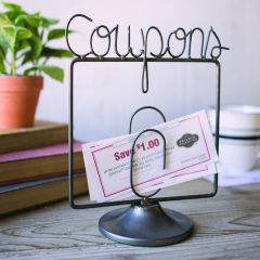 Coupon Holders Tabletop Stand