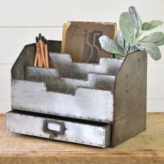 Tin Drawer Desktop Organizer