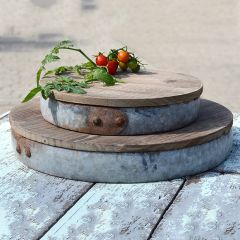 Barrel Bottom Display Riser Set of 2