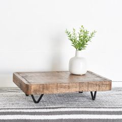 Modern Industrial Footed Display Riser