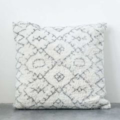 Cotton Tufted Pattern Pillow
