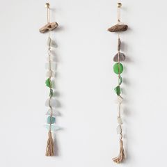 Seaglass Garland Set of 2