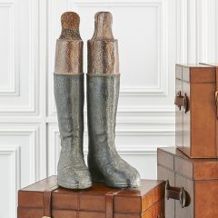 Decorative Riding Boots Set of 2