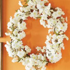 Farmhouse Cherry Blossom Wreath
