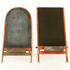 Found Chairback Chalkboard
