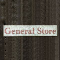 General Store Wall Sign